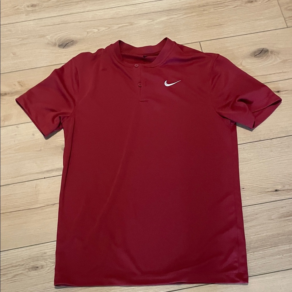 Nike Men's Crimson Polo Shirt